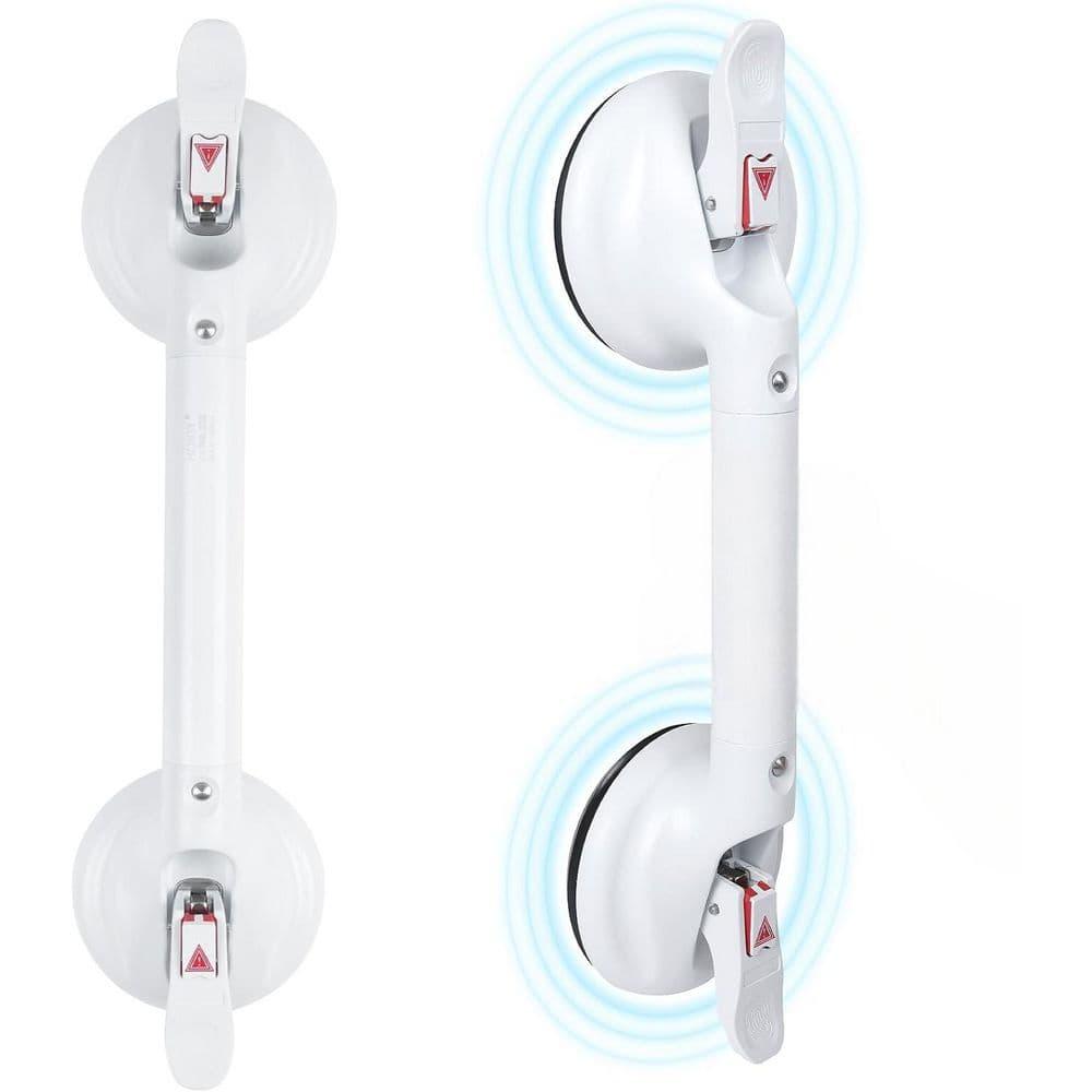 19inch Upgrade Suction Shower Grab Bar, Portable Shower Handle Bar Suction Grip Bar Bathtub Handle with Strong Hold Suction Cup Fitting and Rapid Release for Bathroom(Max Capacity :300lb