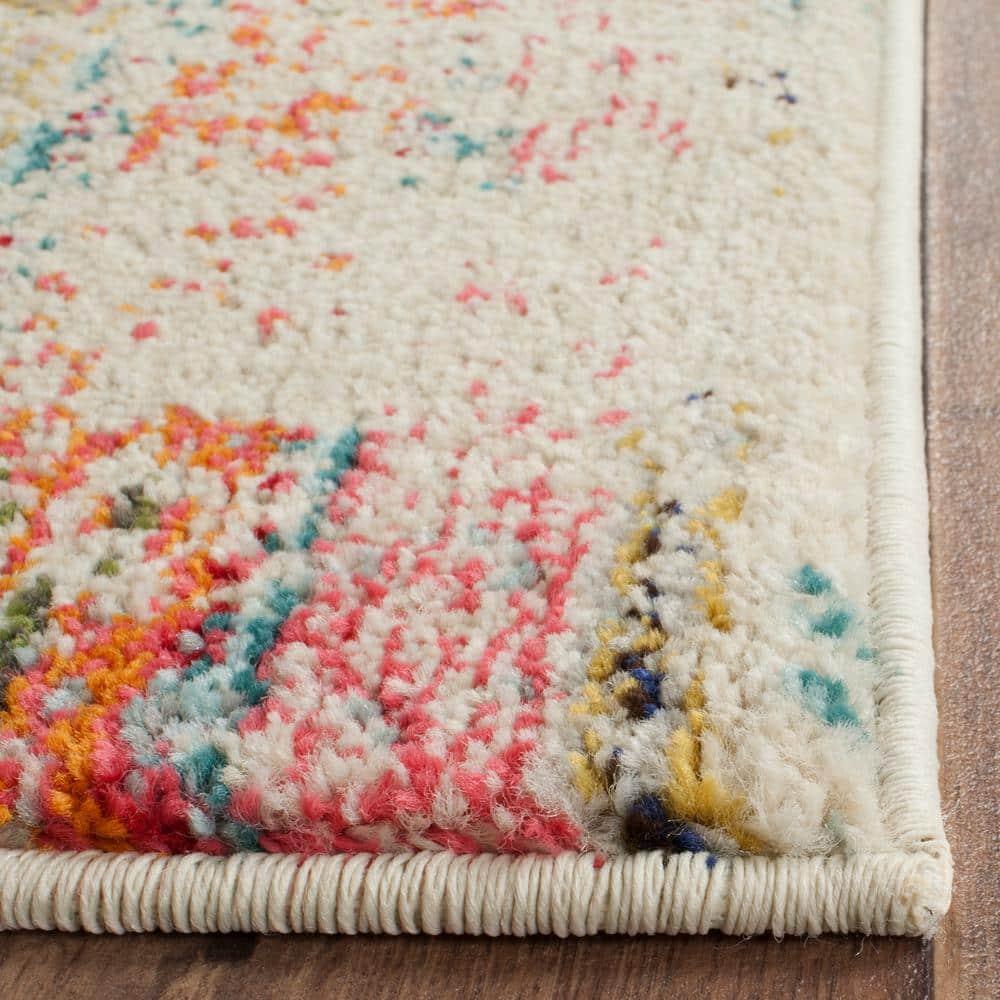 Monaco MNC222 Power Loomed Indoor Runner Rug - Multi - 2'2"x12' - Safavieh.