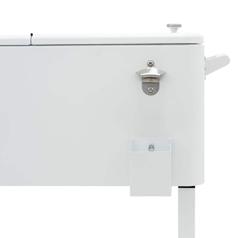 Permasteel 80-Qt Outdoor Patio Cooler with Removable Basin