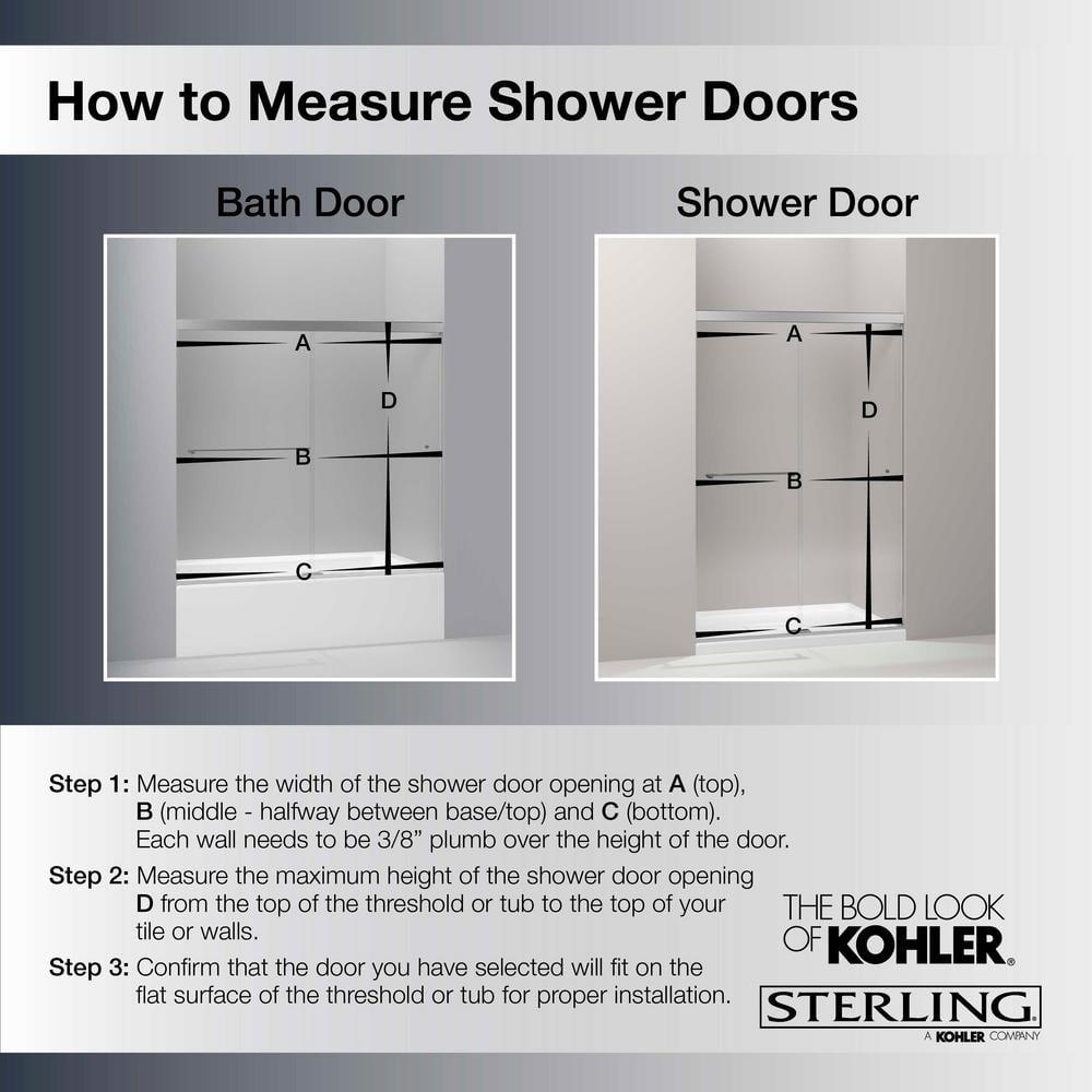 Vista Pivot II 42'' x 65.5'' Pivot Shower Door
