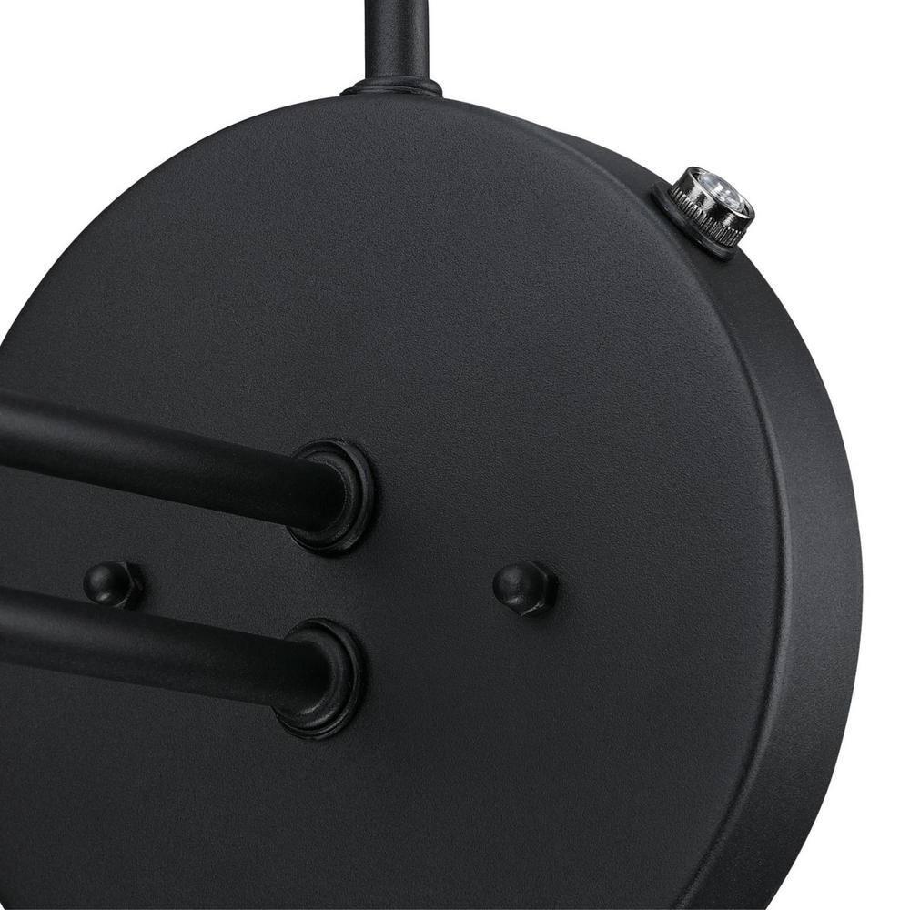 Westinghouse Lighting  Watts Creek One Light Outdoor Wall Fixture with Dusk to Dawn Sensor, Textured Black Finish - 1-Light