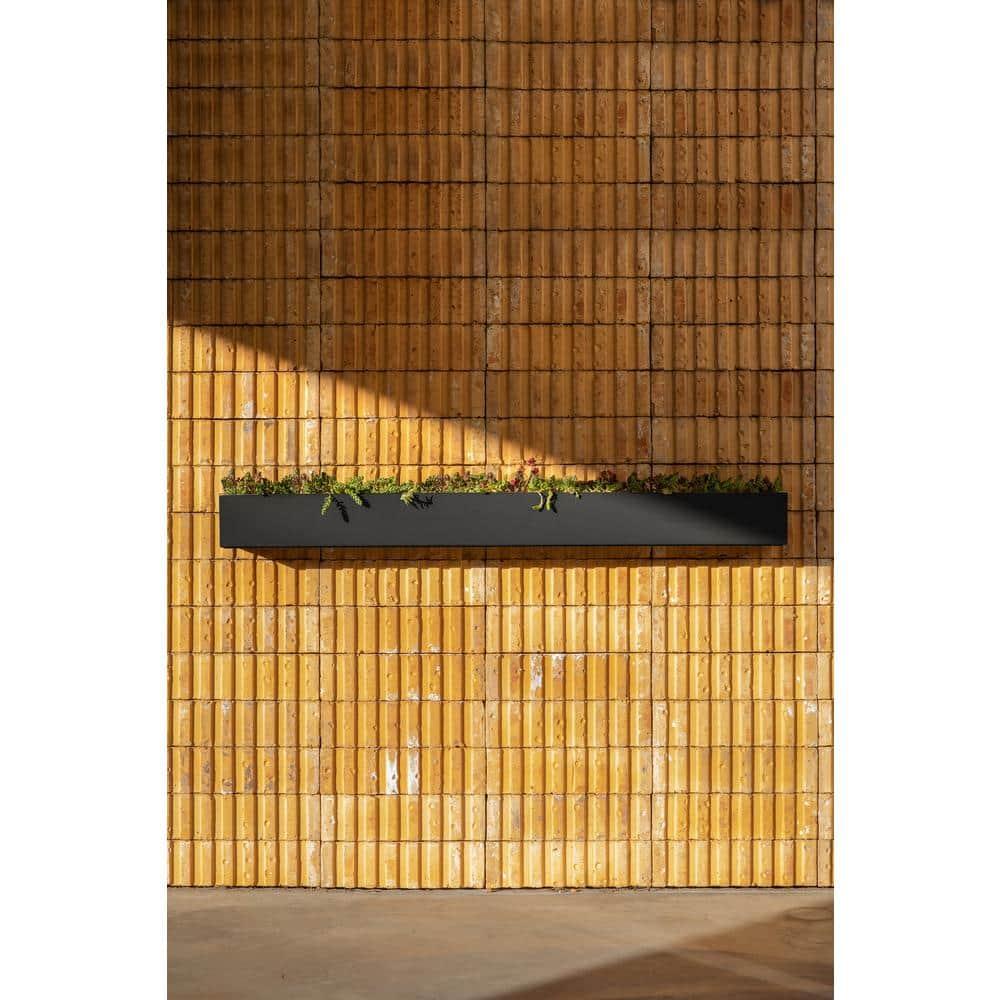 Geo Series Plastic Trough Hanging Planter