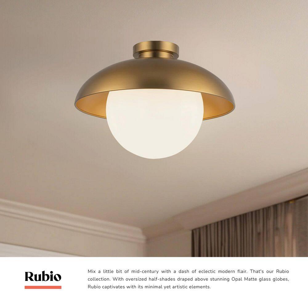 Rubio Glass Flush Mount