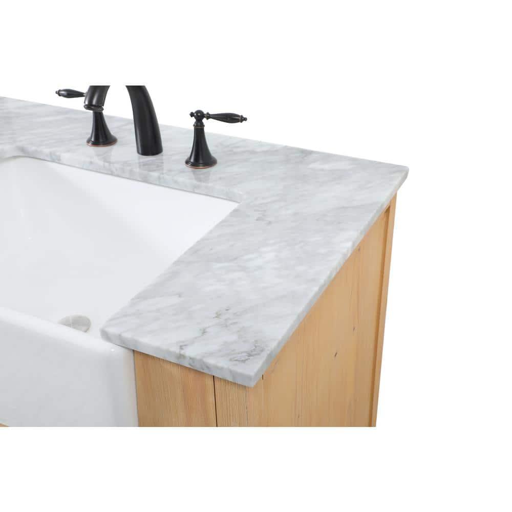 Pardue 72'' Double Bathroom Vanity with Marble Top