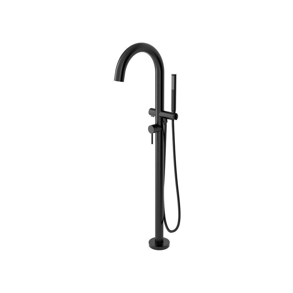 1 Handle Floor Tub Filler with Diverter