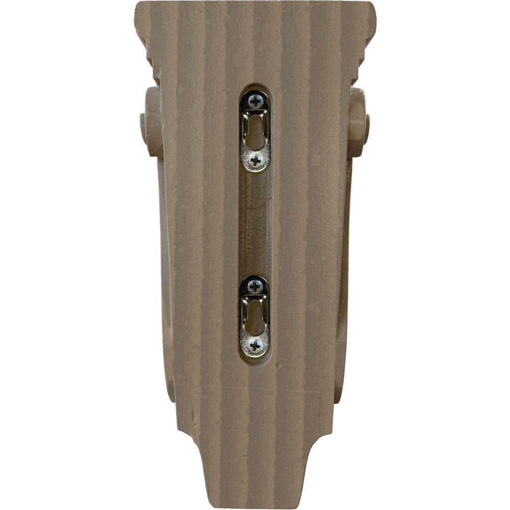 Ekena Millwork Small Traditional Pilaster Wood Corbel | Wayfair