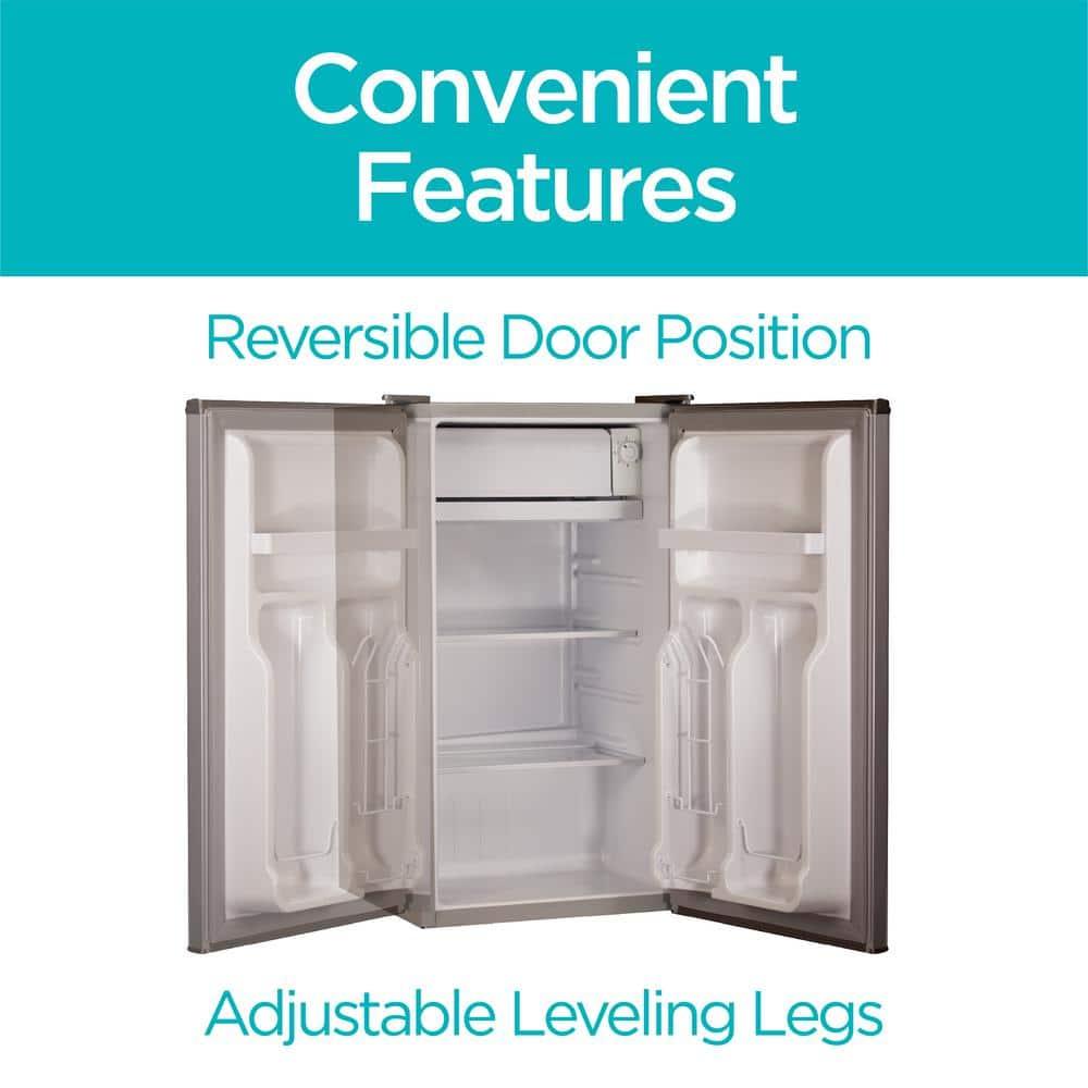 BLACK+DECKER 3.2 cu. ft. Freestanding Mini Fridge with Freezer