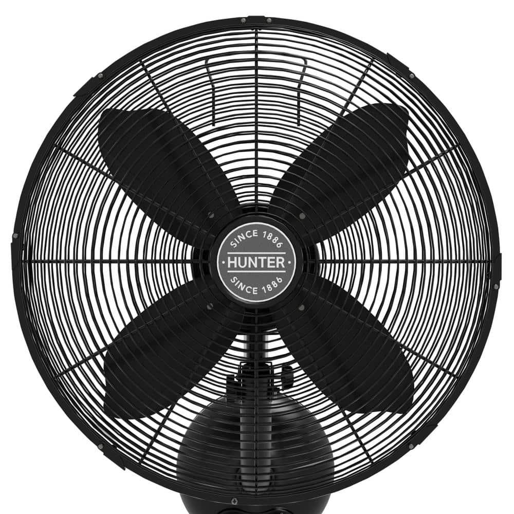 HUNTER - 97318 - Oscillating Wall Mounted Fan 16 inch 3 speeds Classic W16