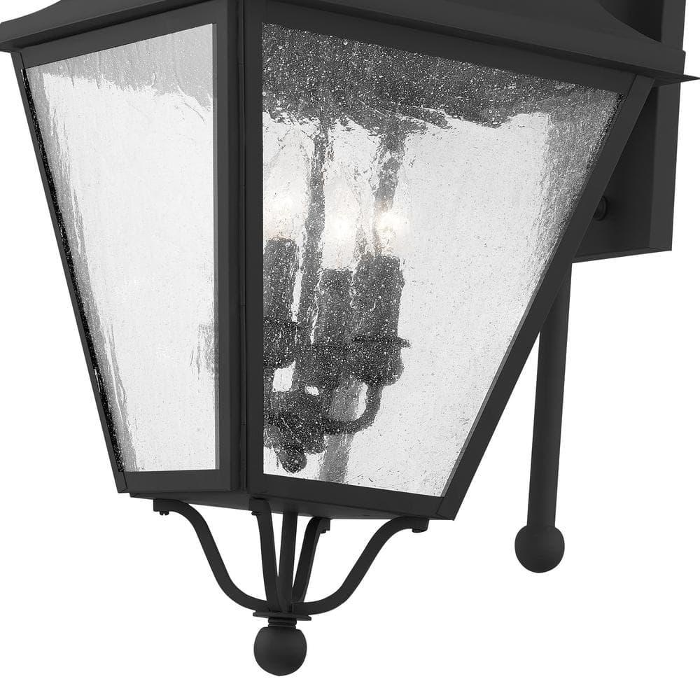 Livex Lighting Amwell 4 - Light Wall Light in  Black