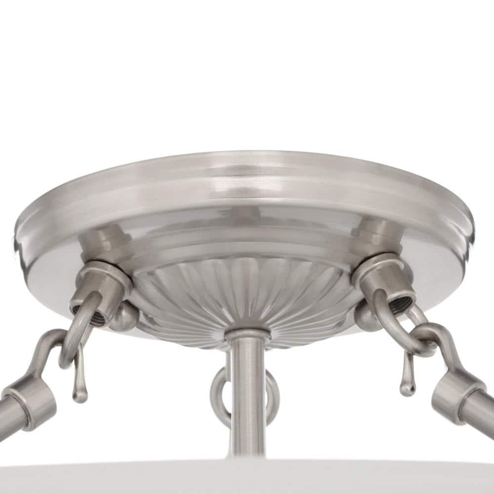 Livex Lighting - Oasis - 3 Light Flush Mount in Contemporary Style - 16 Inches