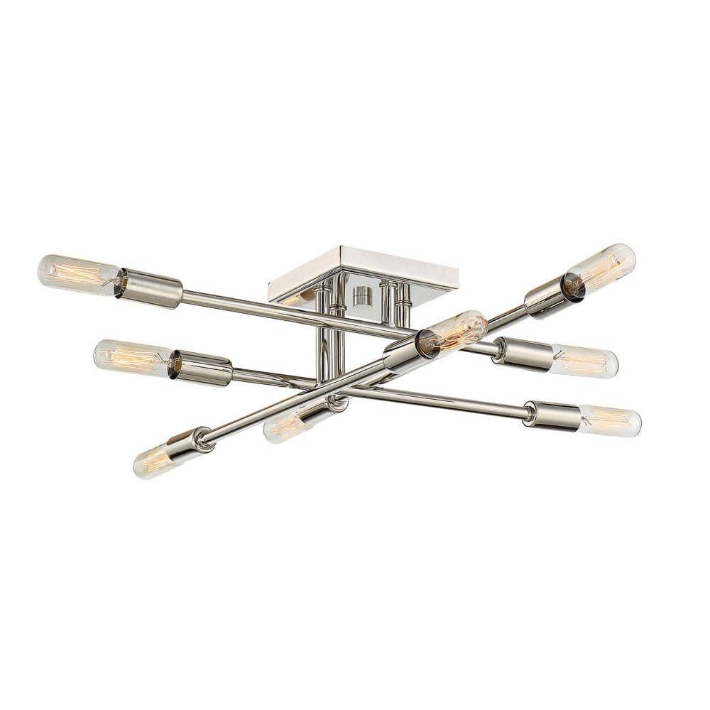 Jordy 8 Light Flush Mount