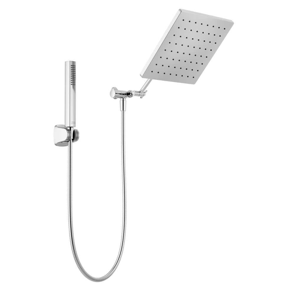 10-inch Raincan Shower Head and Hand Held Shower Combo, Rainfall Shower Head and Hand Shower