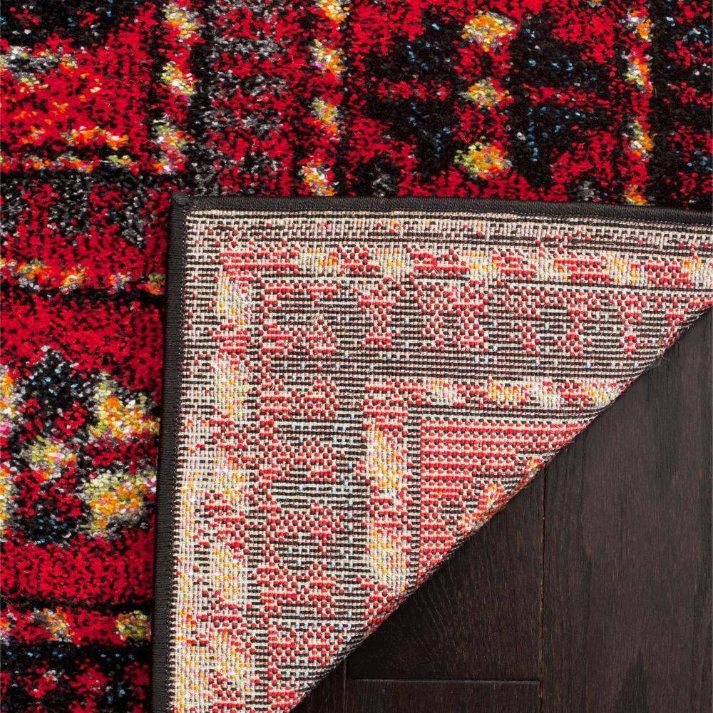 Vintage Hamadan VTH213 Power Loomed Area Rug - Red/Multi - 6'7"x9' - Safavieh.