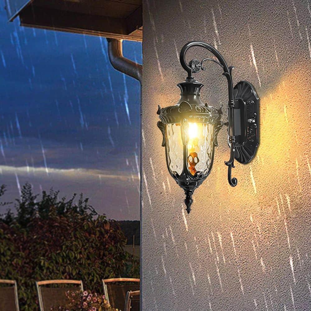 Fleur De Lis Living Stockard 1-Light Waterproof Outdoor Wall Light