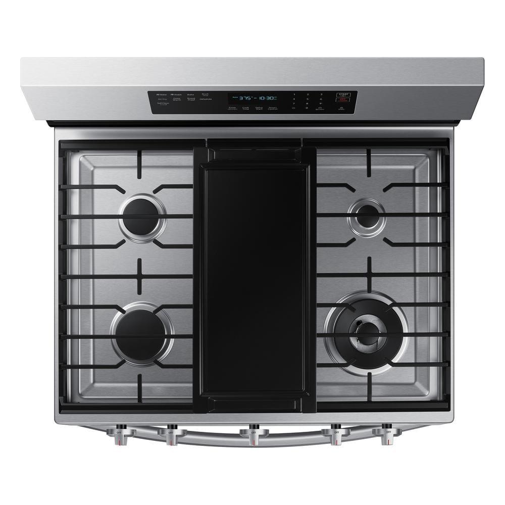 6.0 cu. ft. Smart Freestanding Gas Range with No-Preheat Air Fry and Convection+