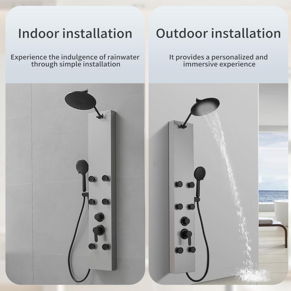 60.55'' Shower Panel with Adjustable Shower Head