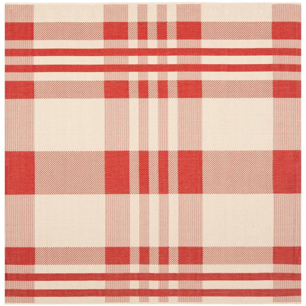 Courtyard Performance Plaid Rug