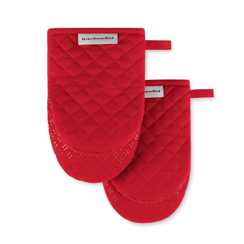 KitchenAid® KitchenAid Asteroid Solid Textured Mini Oven Mitt (Set of 2)
