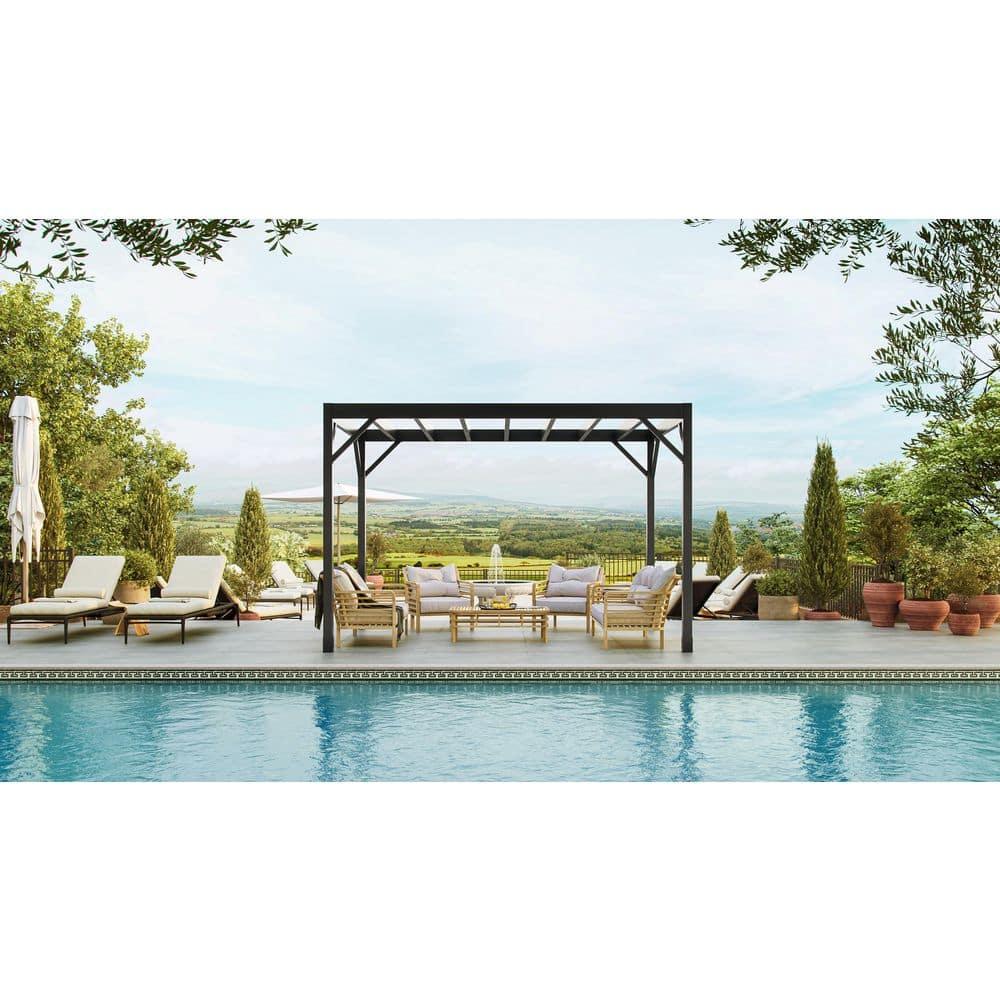 Fortress Building Products Fortress Evolution Modern Heavy Duty Steel Pergola Kit