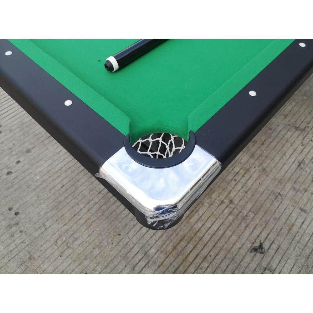 Danolapsi 5.5 FT 3-in-1 Portable Pool Table,Folding Pool Table,Foldable Billiards Game Table for Kids and Adults,Billiard Table,Table Tennis,Dining Table,with Safety Anti Collapse Locks Legs
