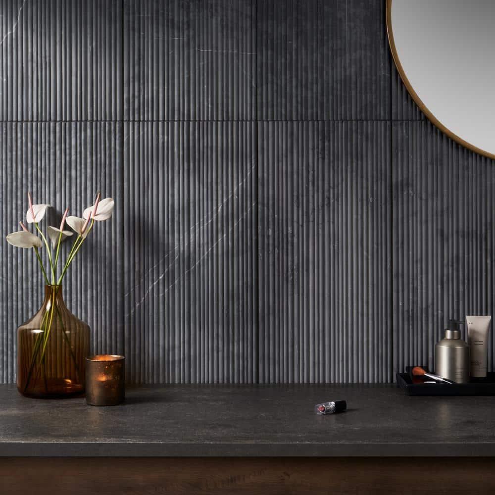 12'' W x 24'' L Marble Singular Tile