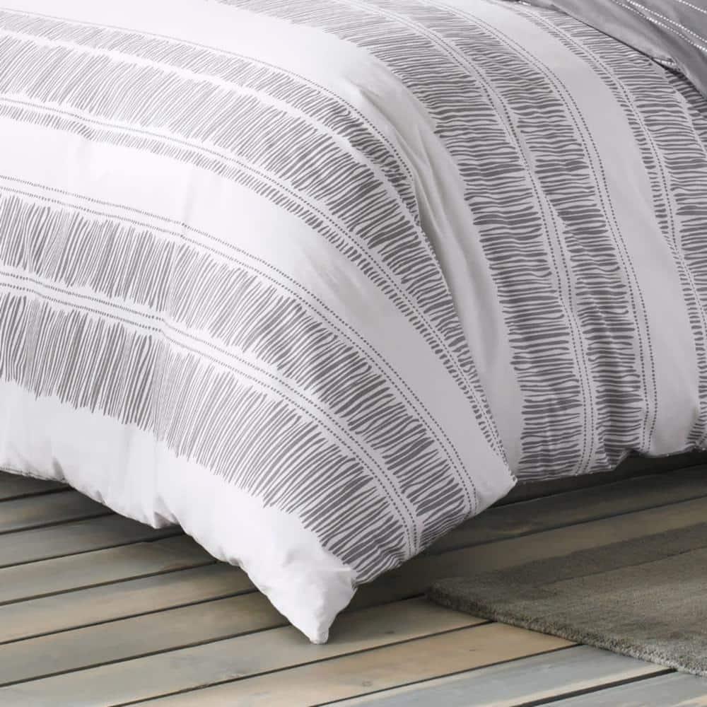 Ziggy 100% Cotton Reversible Duvet Cover Set
