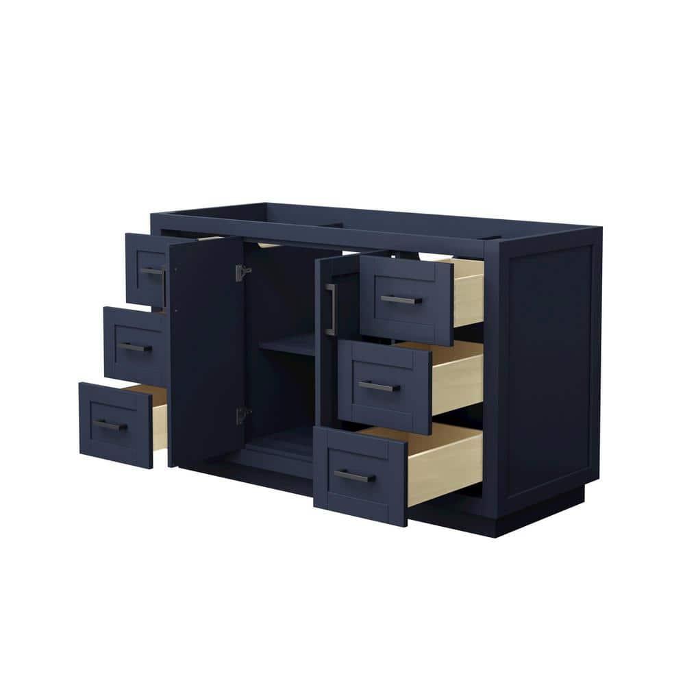 Wyndham Collection Miranda 53.25" Freestanding Single Bathroom Vanity Base Only