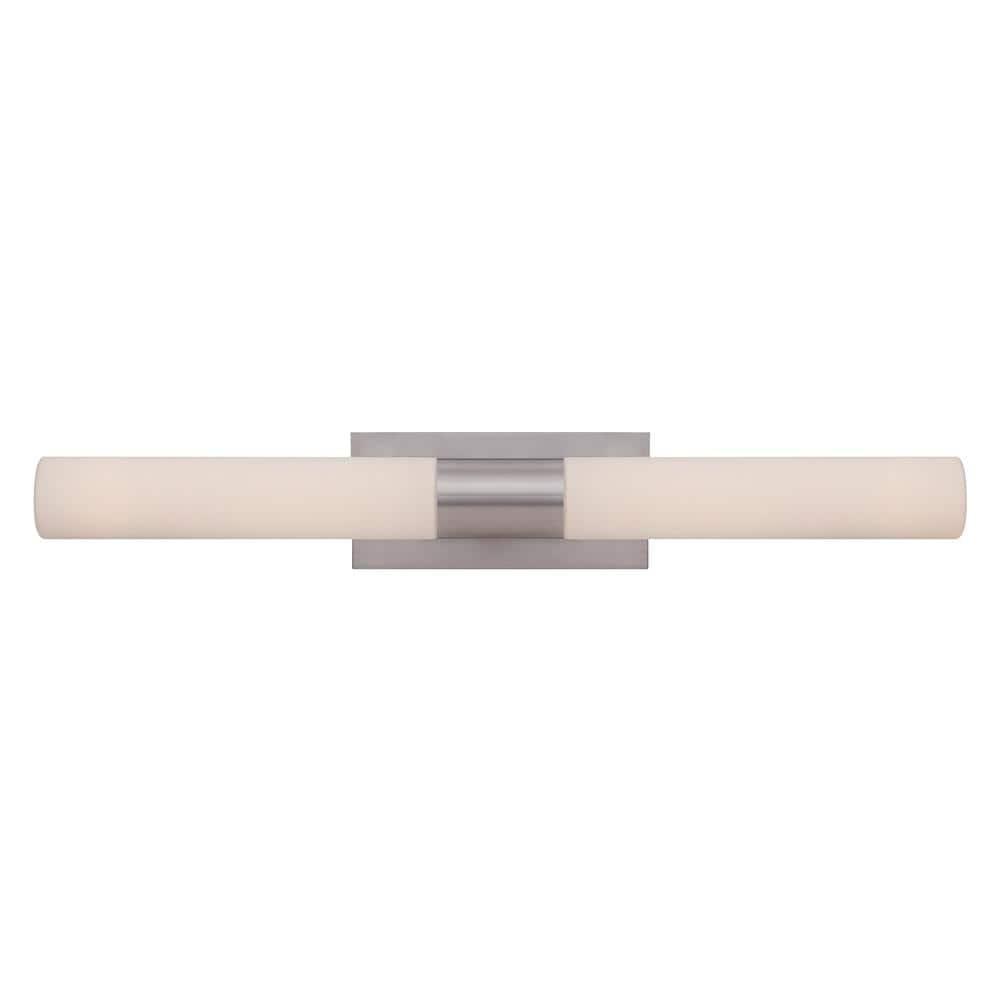 WAC Lighting Elementum 30" LED 2700K Aluminum Bathroom Vanity Light in Nickel