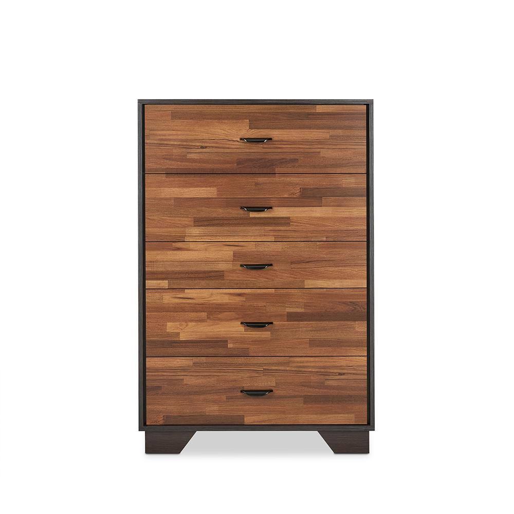 Acme Eloy Storage Chest in Walnut and Espresso