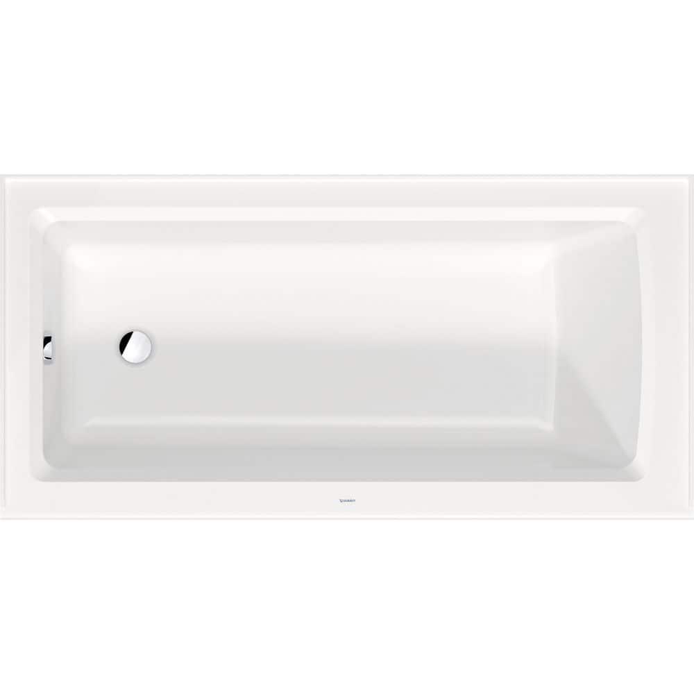 60" x 30" Drop In Soaking Acrylic Bathtub