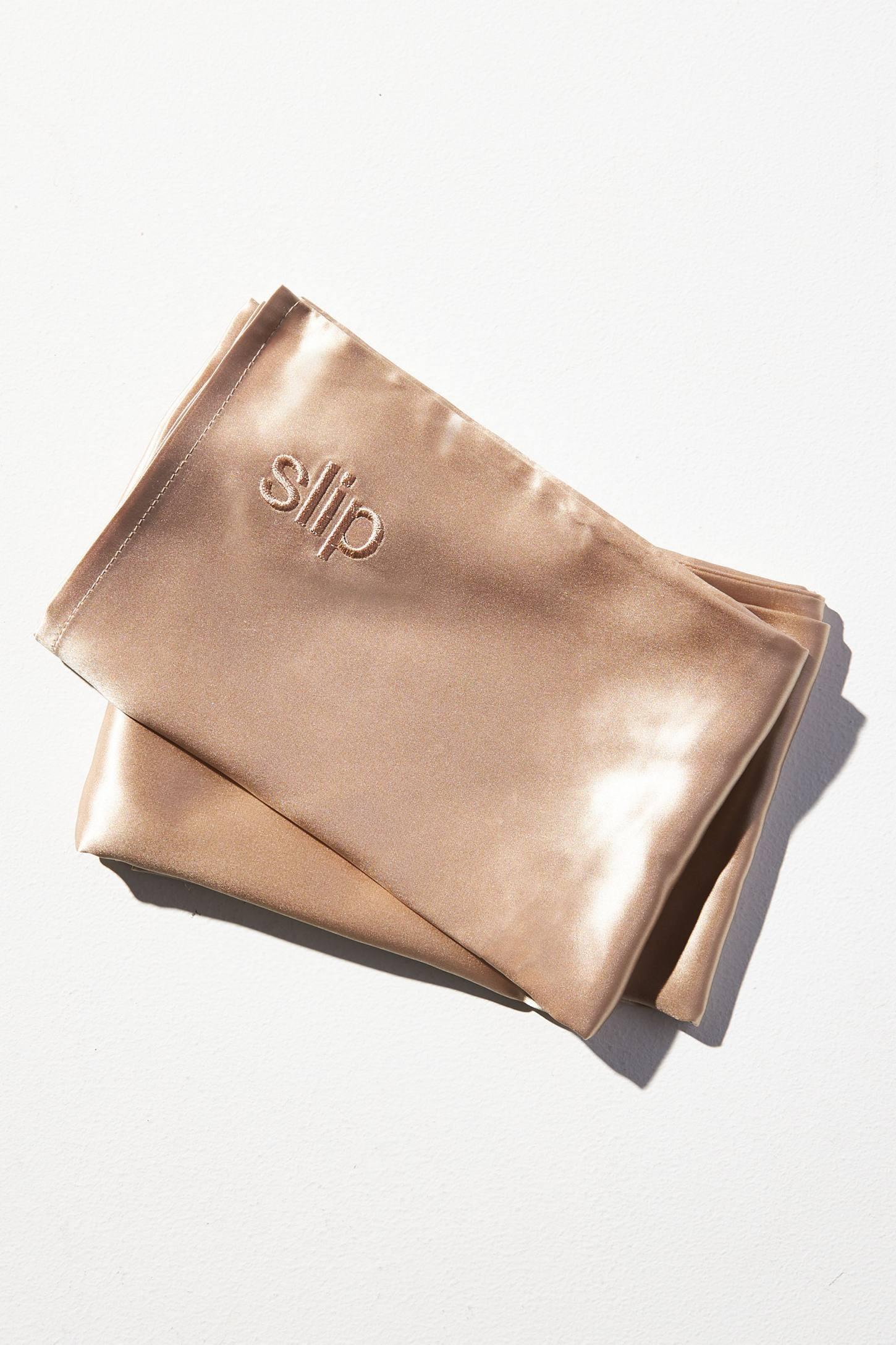 Slip Pure Silk Pillowcase Bedding, Caramel, Queen