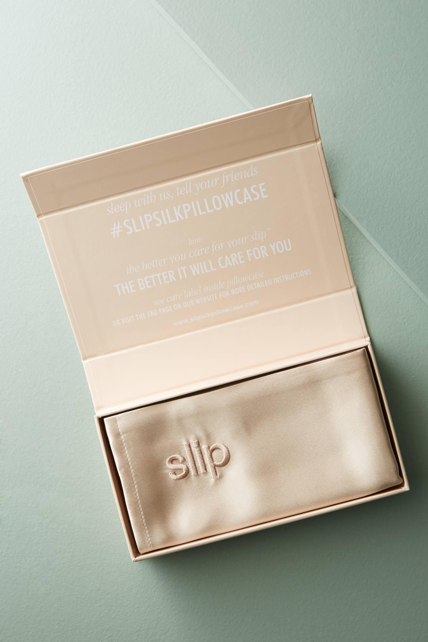 Slip Pure Silk Pillowcase Bedding, Caramel, Queen