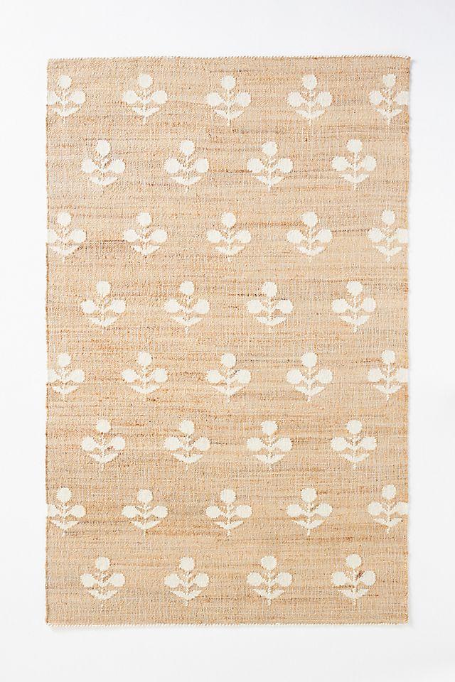 Erin Gates by Momeni Erin Gates by Momeni Orchard Bloom Natural Hand Woven Wool and Jute Area Rug
