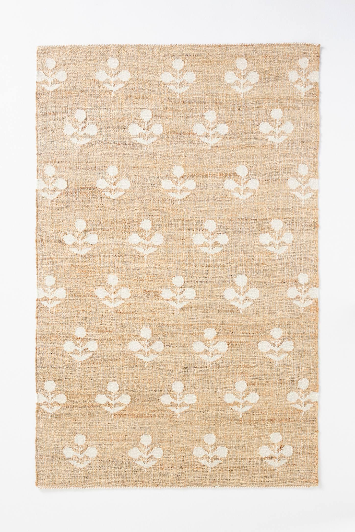 Erin Gates by Momeni Orchard Bloom Natural Hand Woven Wool and Jute Area Rug