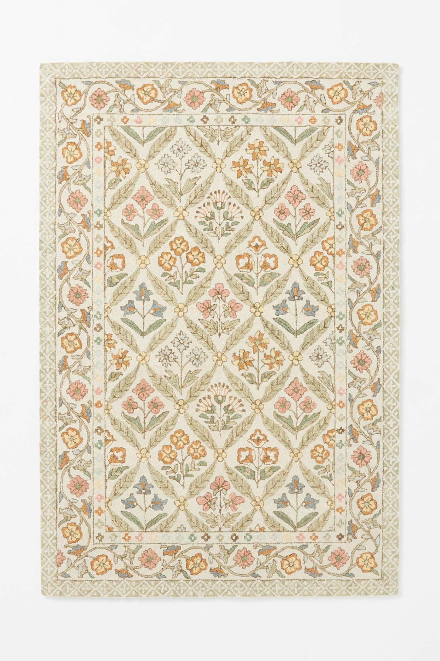 Momeni Cotswold Castle Combe Floral Handtufted Rug