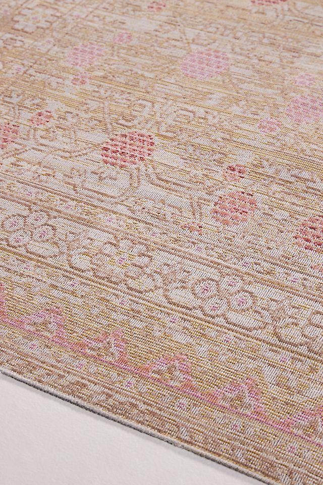 Momeni Isabella Holden Pink 2' X 3' Accent Rug: Modern Medallion, Low Pile, Indoor, Machine Made, Polyester