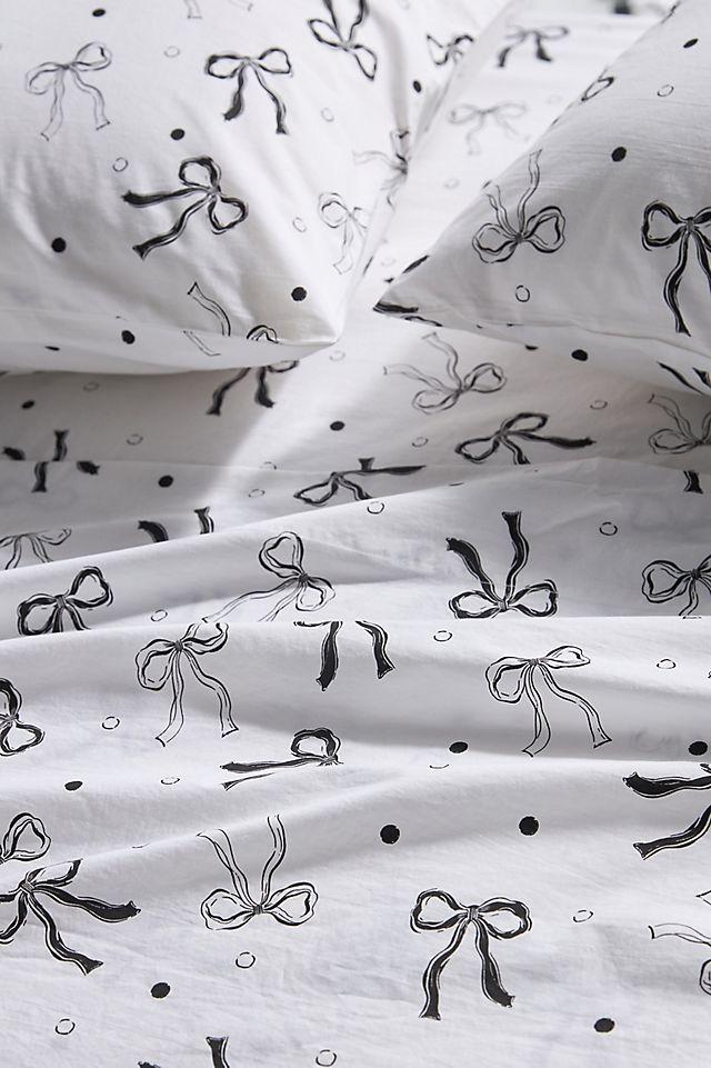 Organic Cotton Percale Printed Sheet Set