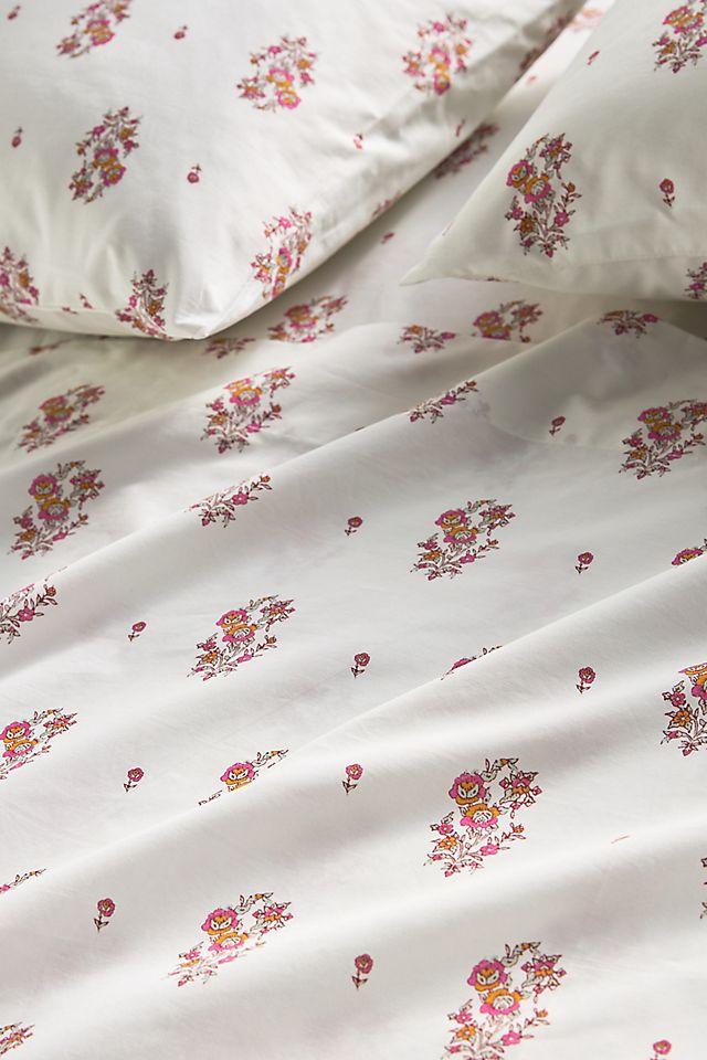 Organic Cotton Percale Printed Sheet Set
