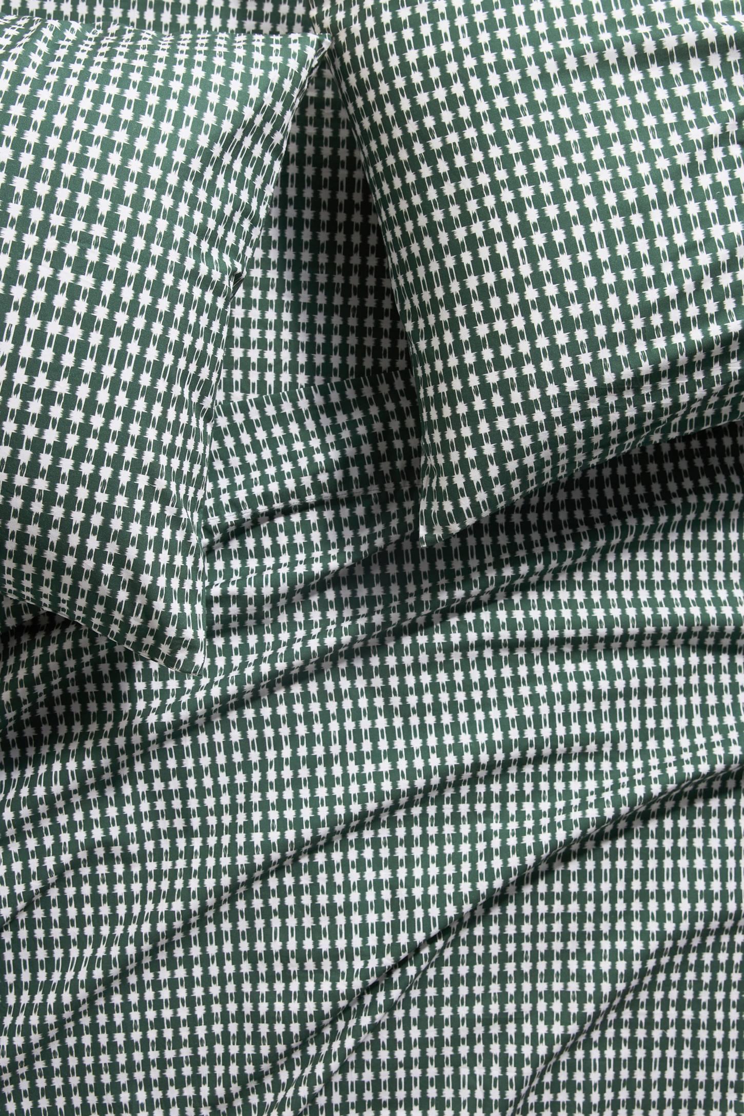 Organic Cotton Percale Printed Sheet Set
