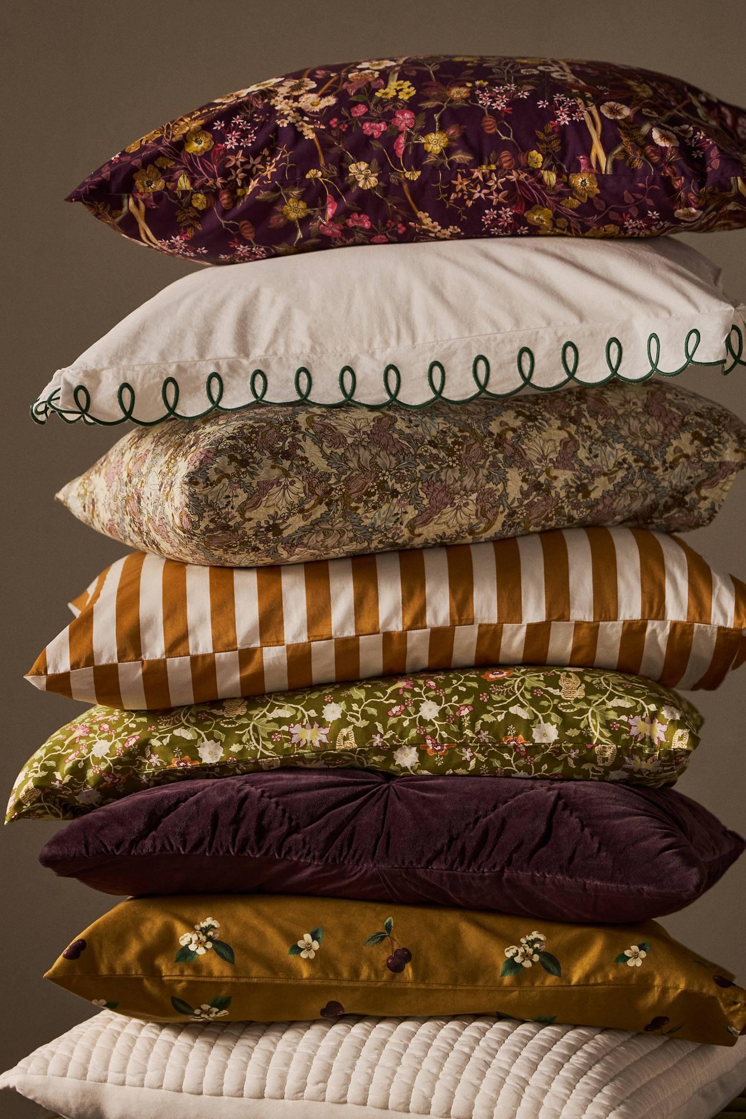 The Organic Cotton Sateen Printed Sheet Set by Maeve