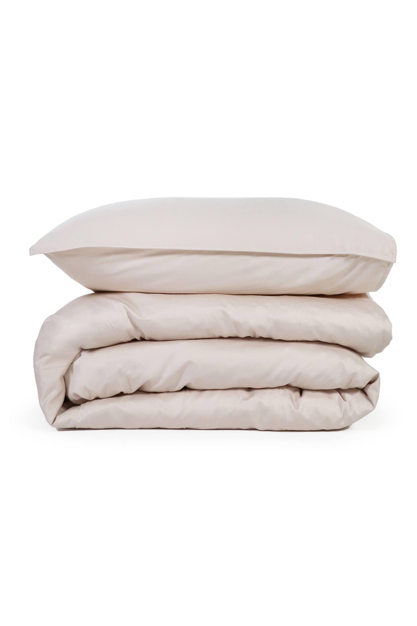 Parker Bamboo Duvet Set by Pom Pom at Home - Sand / Twin