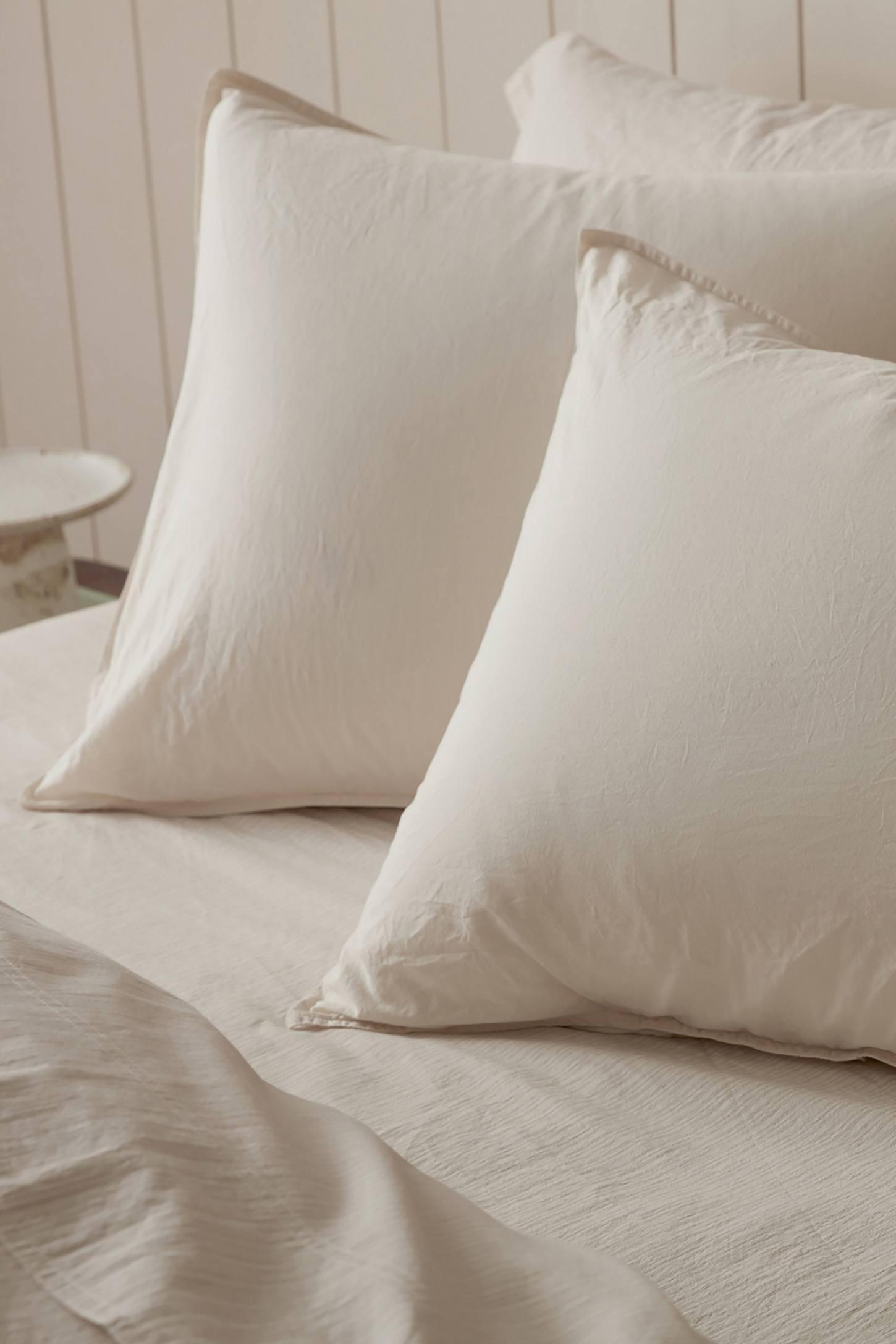 Organic Crinkled Percale Sheet Set