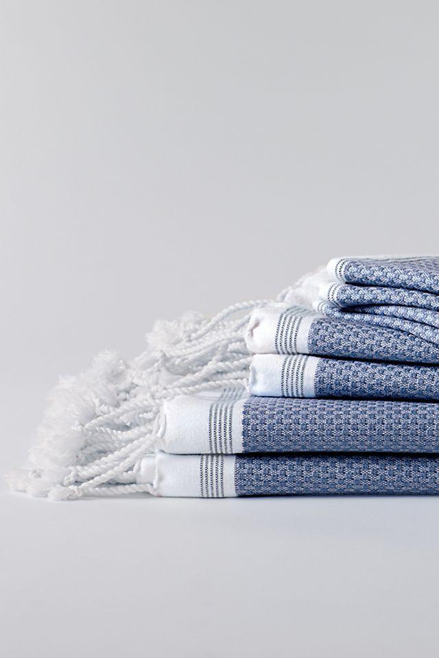 Mediterranean Organic 6pc Towel Set