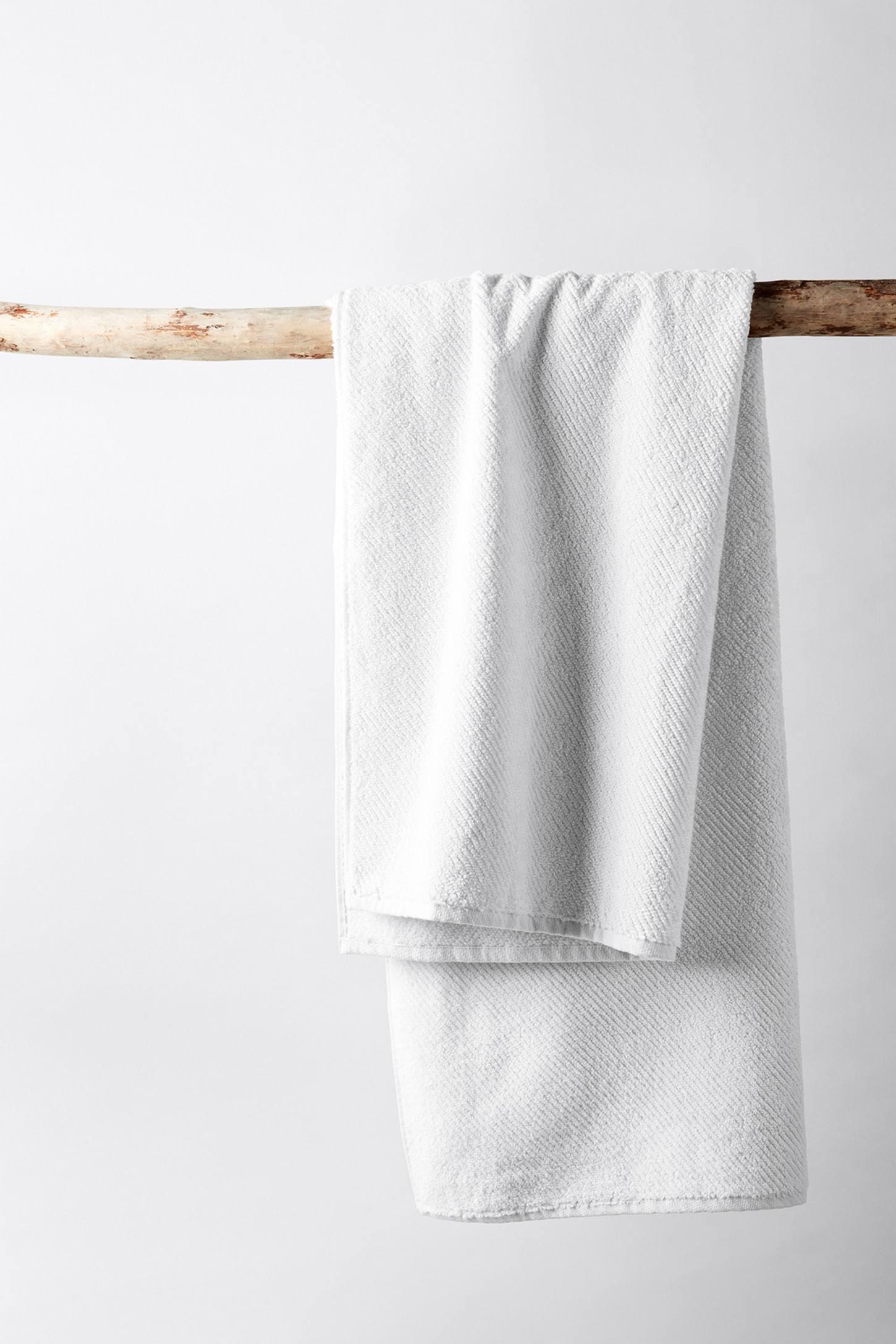 Coyuchi 100% Cotton Terrycloth Bath Towels (Set of 6)