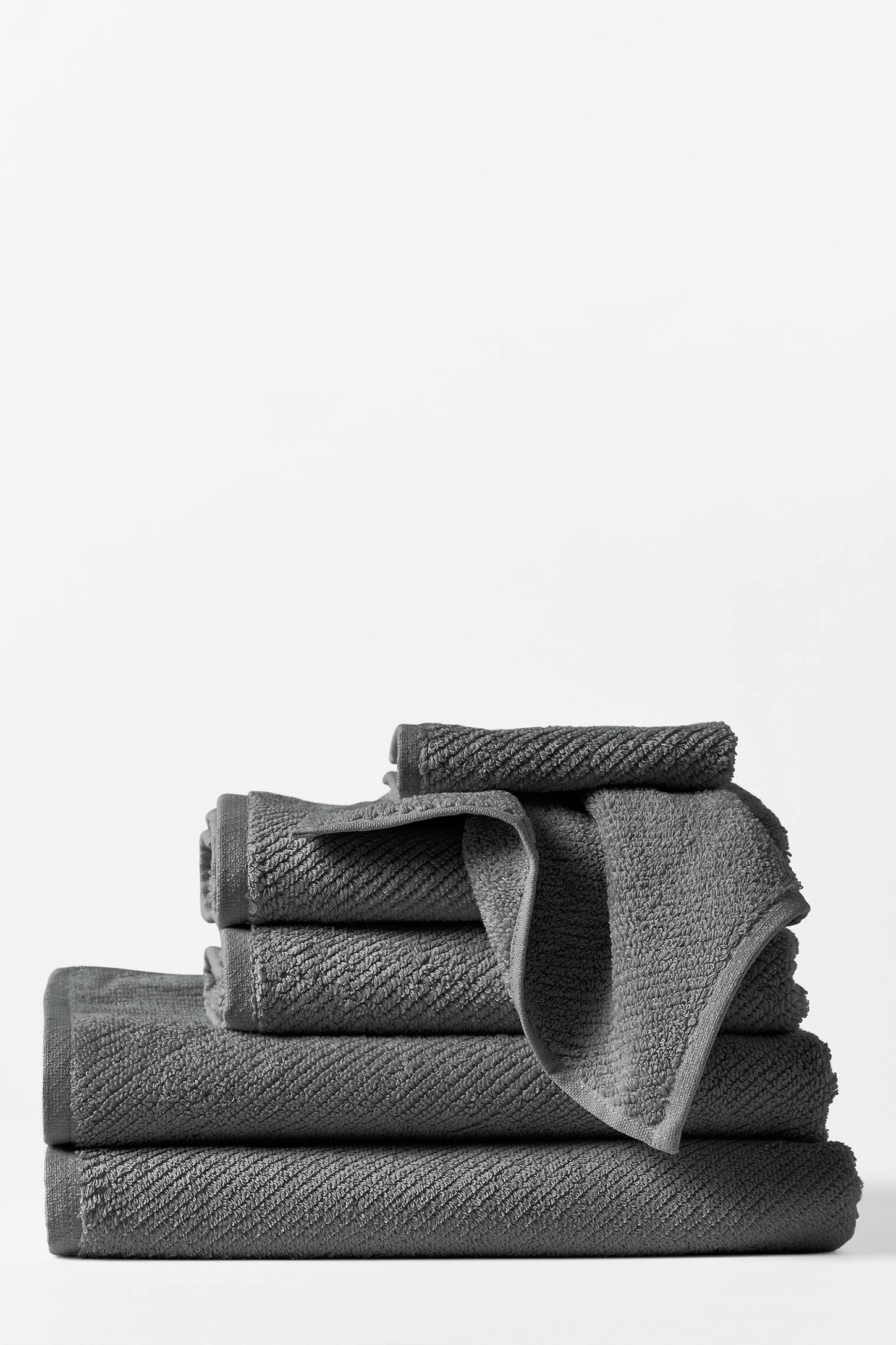 Gulf Blue Organic Cotton 6-Piece Towel Set