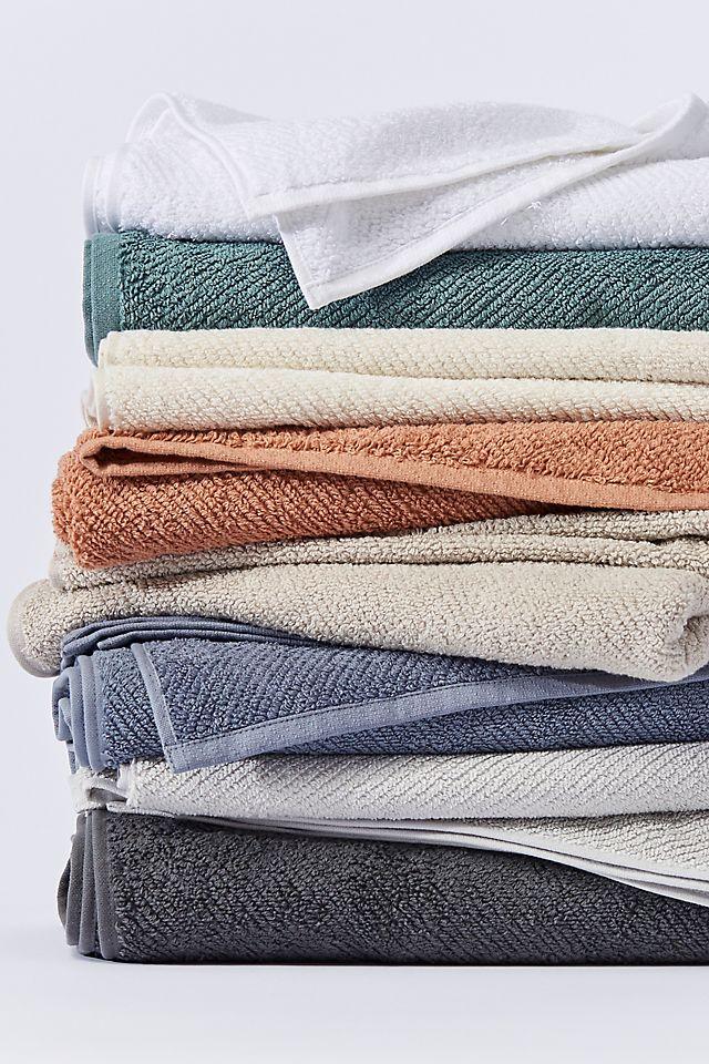 Stone Blue Organic Cotton 6-Piece Towel Set