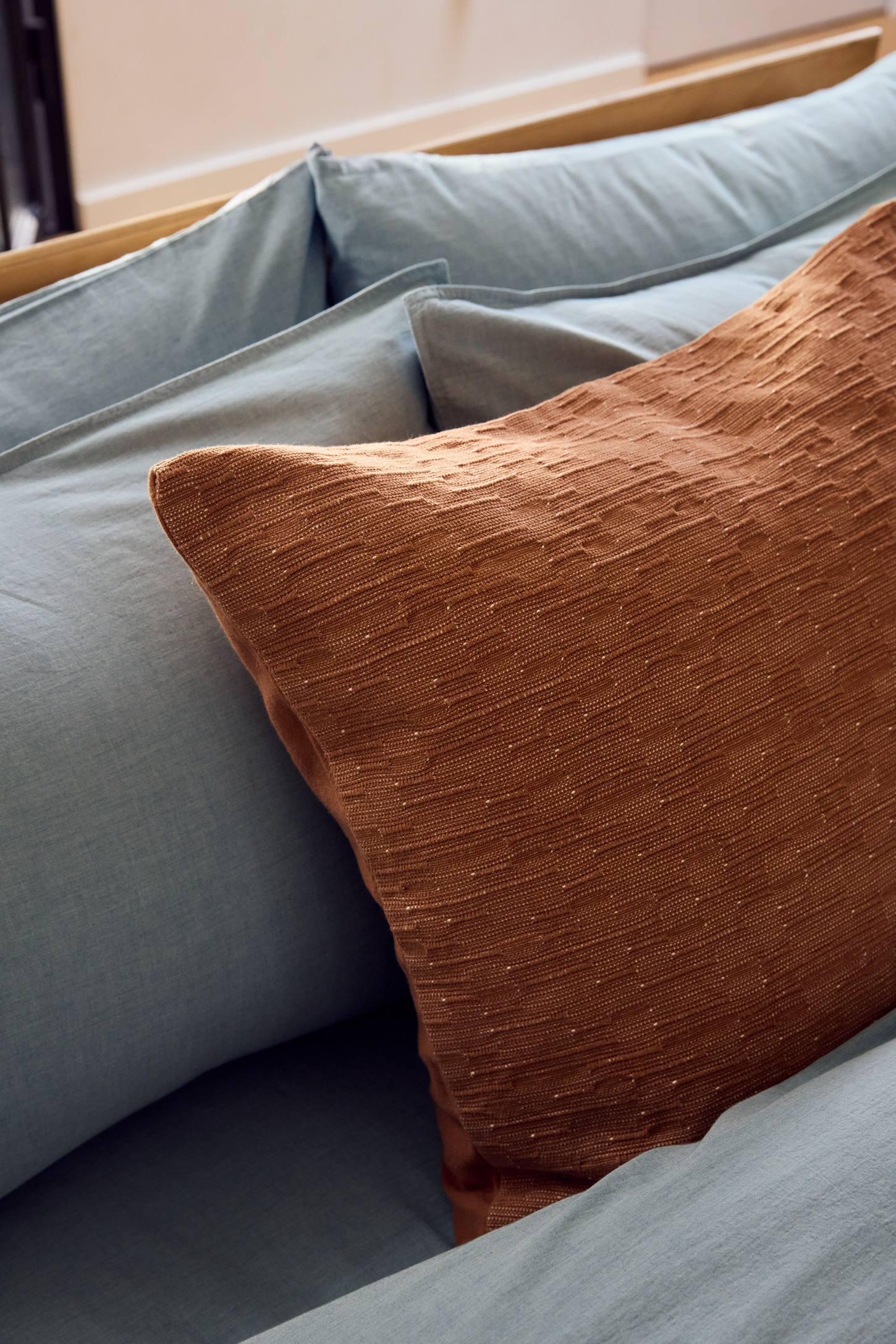 Coyuchi Organic Crinkled Percale Duvet Cover