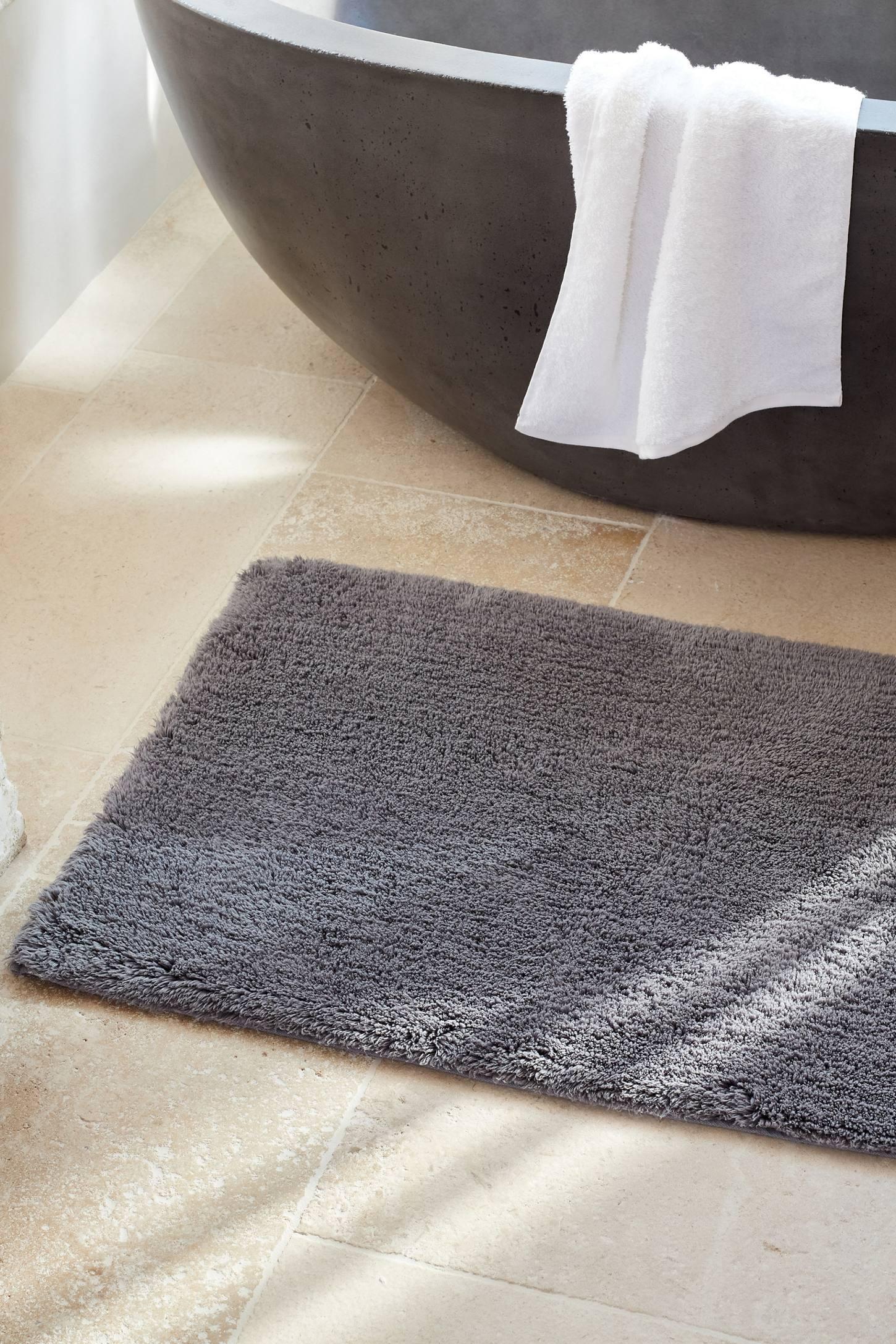 Shag Organic Bath Rug