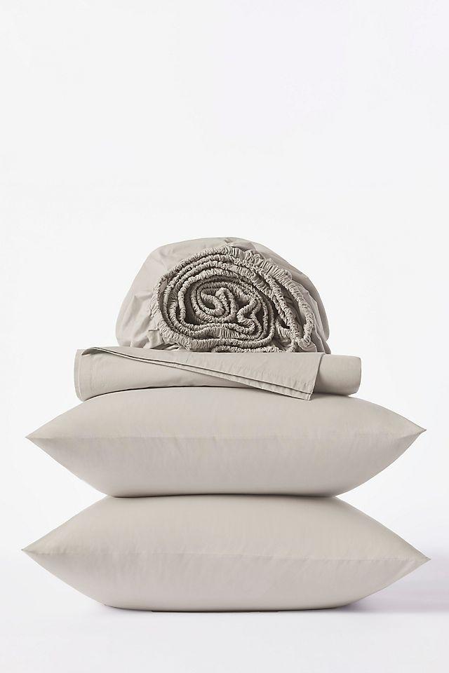 Refined Organic Percale Sheet Set