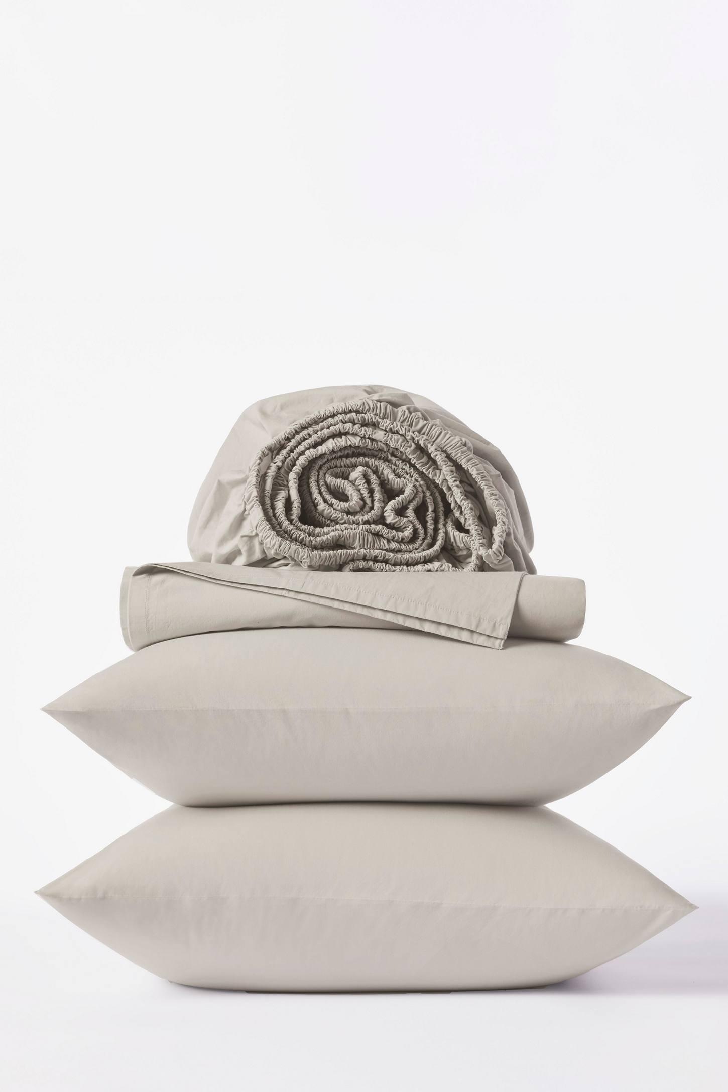 Refined Organic Percale Sheet Set